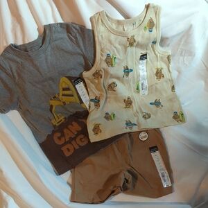 Okie Dokie Kids Shorts Set